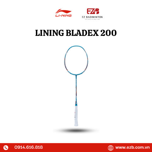 VỢT CẦU LÔNG LINING BLADEX 200 CHÍNH HÃNG