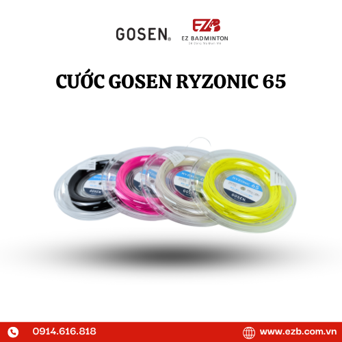 CƯỚC CẦU LÔNG GOSEN RYZONIC 65 CHÍNH HÃNG