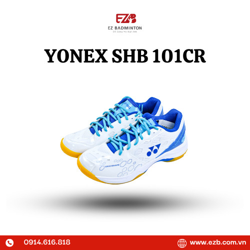 GIÀY CẦU LÔNG YONEX SHB101CR XANH DƯƠNG CHÍNH HÃNG