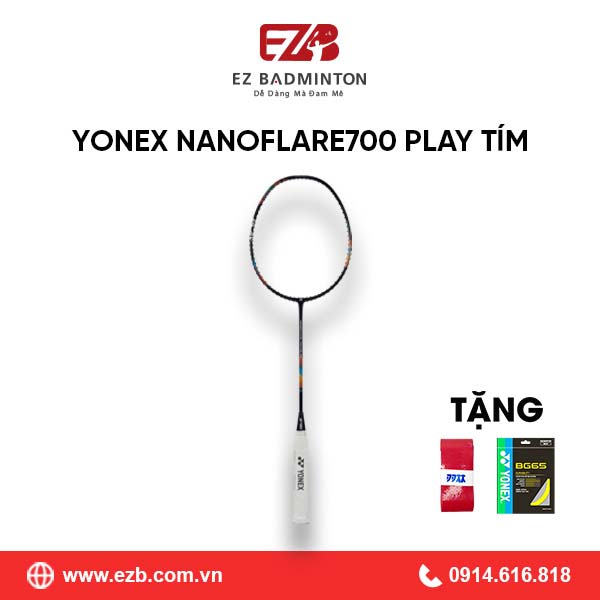 VỢT CẦU LÔNG YONEX NANOFLARE 700 PLAY TÍM TRẦM CHÍNH HÃNG