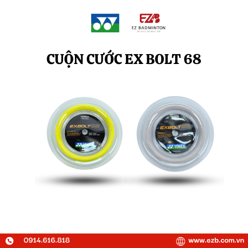 CUỘN CƯỚC CẦU LÔNG YONEX EXBOLT 68 CHÍNH HÃNG