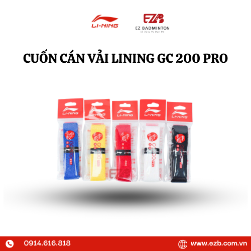 CUỐN CÁN VẢI LINING GC200 PRO CHÍNH HÃNG