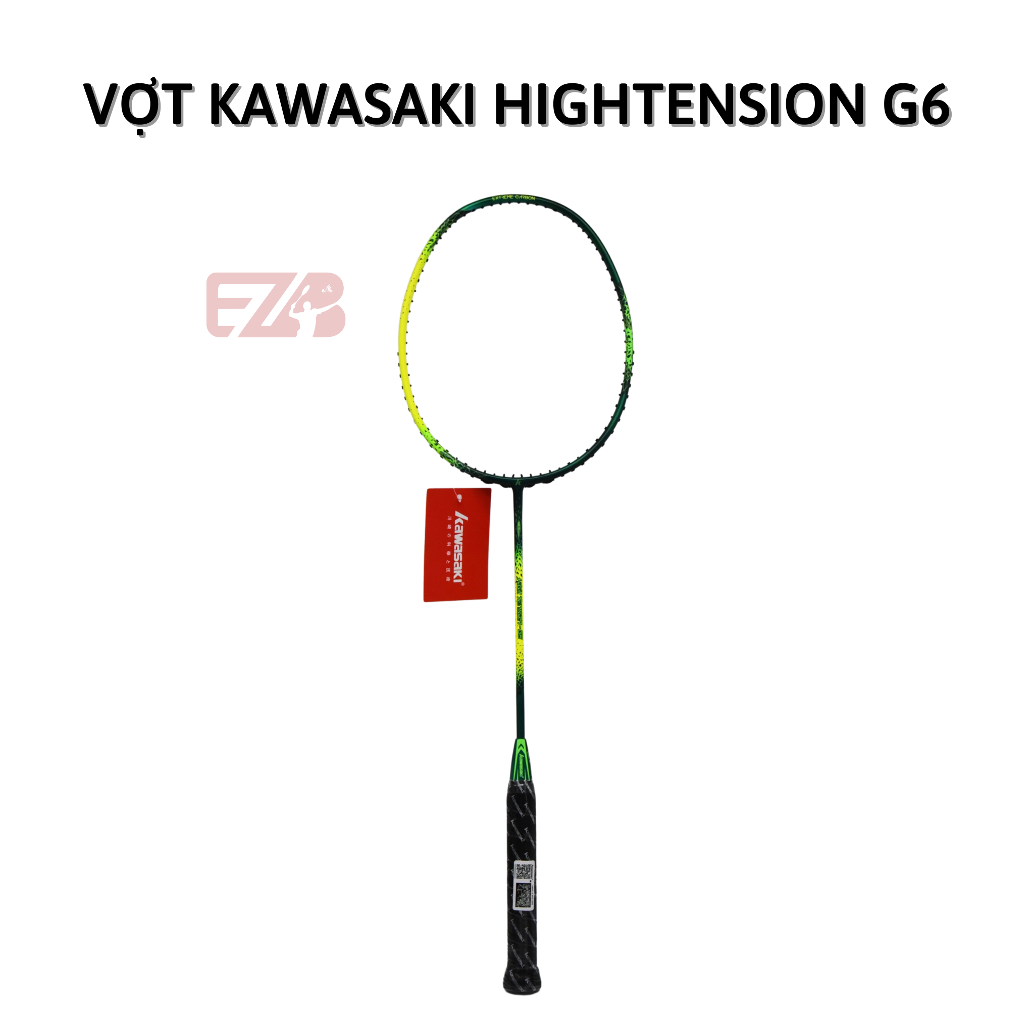 VỢT CẦU LÔNG KAWASAKI HIGHTENSION - G6 CHÍNH HÃNG