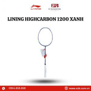 VỢT CẦU LÔNG LINING HIGH CARBON 1200 XANH CHÍNH HÃNG