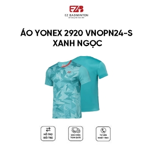 ÁO CẦU LÔNG YONEX 2920 VNOPN24-S XANH NGỌC