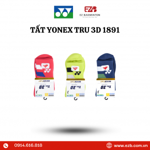 TẤT CẦU LÔNG YONEX TRU 3D 1891 CAO CỔ CHÍNH HÃNG