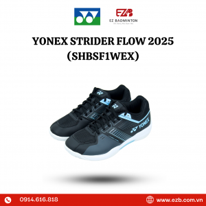 GIÀY CẦU LÔNG YONEX STRIDER FLOW 2025 (SHBSF1WEX) XANH ĐEN CHÍNH HÃNG