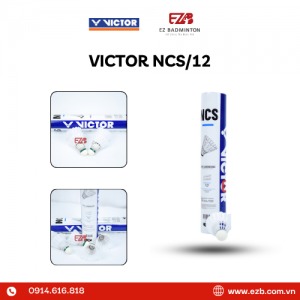 QUẢ CẦU NHỰA VICTOR NCS 12 QUẢ CHÍNH HÃNG
