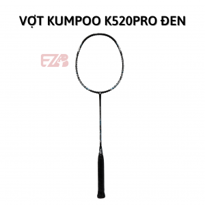 VỢT CẦU LÔNG KUMPOO K520 PRO ĐEN CHÍNH HÃNG