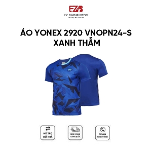 ÁO CẦU LÔNG YONEX 2920 VNOPN24-S XANH THẪM