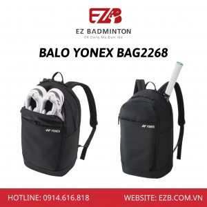 BALO CẦU LÔNG YONEX BAG2268 ĐEN 2023