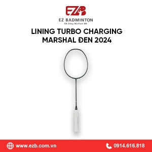 VỢT CẦU LÔNG LINING TURBO CHARGING MARSHAL ĐEN CHÍNH HÃNG