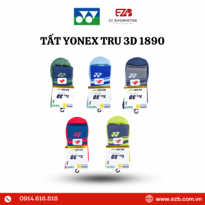 TẤT CẦU LÔNG YONEX TRU 3D 1890 CAO CỔ CHÍNH HÃNG