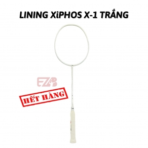 VỢT CẦU LÔNG LINING X-IPHOS X-1 TRẮNG CHÍNH HÃNG