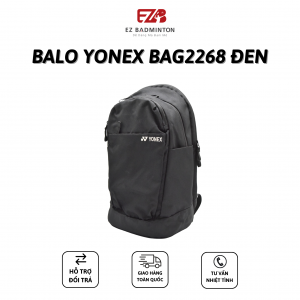 BALO CẦU LÔNG YONEX BAG2268 ĐEN 2023